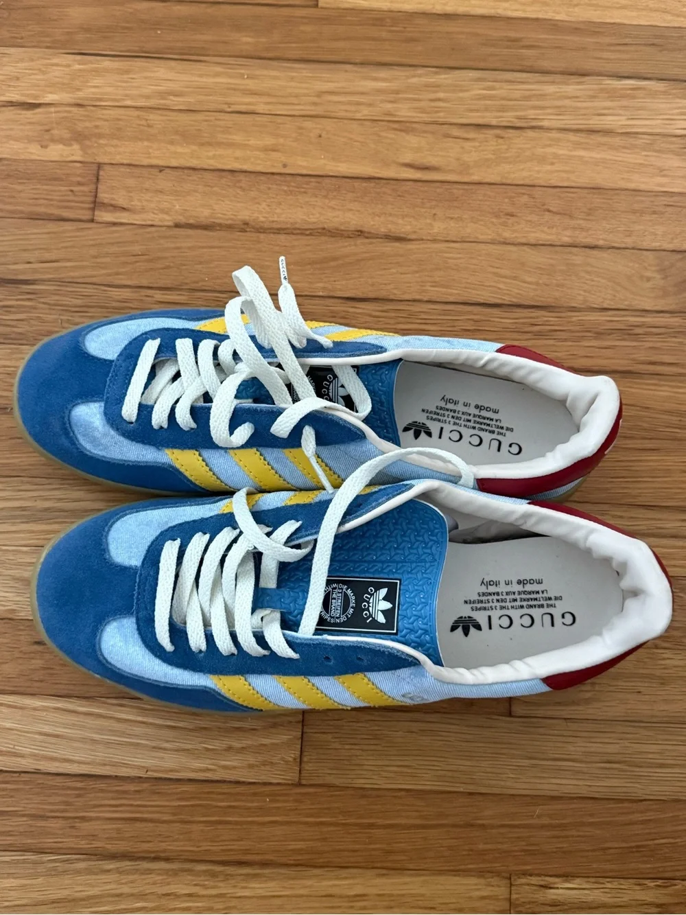 Men’s Gucci x Addidas Gazelle Sneakers